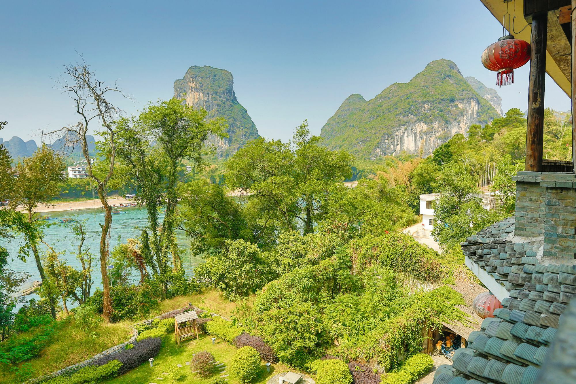 Yangshuo River Lodge Hotel Экстерьер фото
